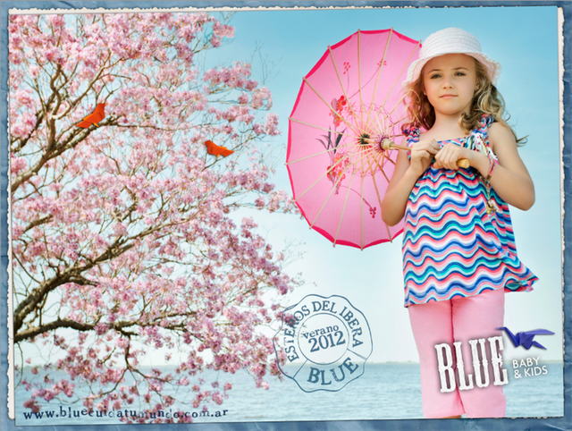 Lanzamiento BLUE baby&kids; Colección Verano 2012 en Esteros del Iberá - Campaña 