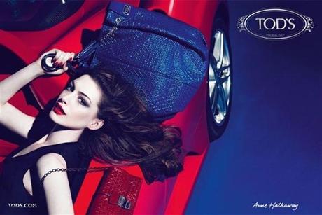 La nueva campaña de Tods... con Anne Hathaway!