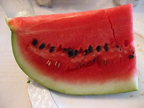 El tomate y la sandía. Dos alimentos muy saludables