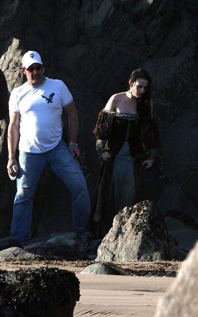 Kristen Stewart muy sexy en el rodaje de 'Snow White and the Huntsman'