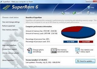 Optimizar memoria RAM de PC
