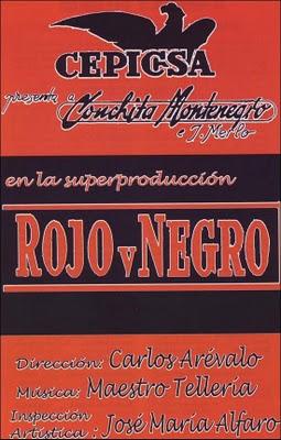 ROJO Y NEGRO (1942) de Carlos Arévalo