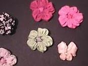 Broches flores mariposas: