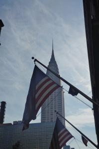 Bandera EEUU, Empire State.