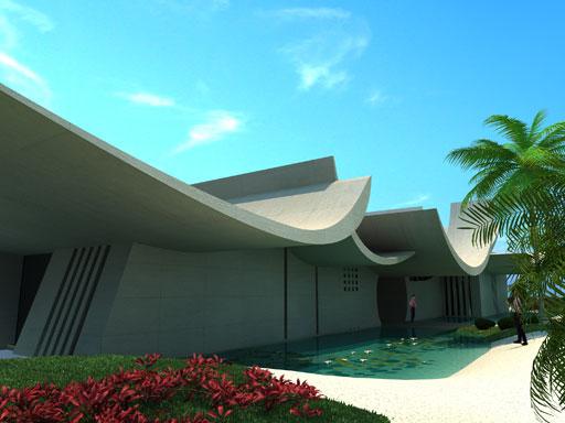 A-cero presenta el proyecto para una villa en Dubai