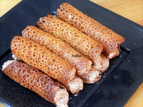 Marinos rellenos con crema de Nutella