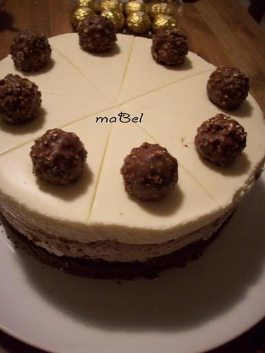 Torta tres chocolates Torta tres chocolates