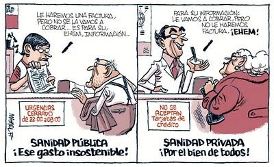 PSOE versus PP. Ambos pretenden salvar España.