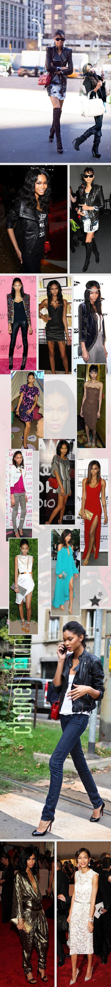 cool girls... chanel iman