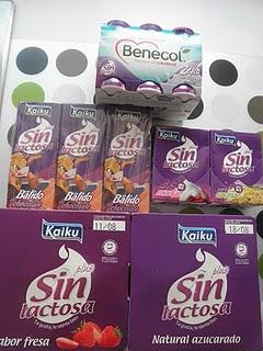 Magdalenas de fresas con nata sin lactosa