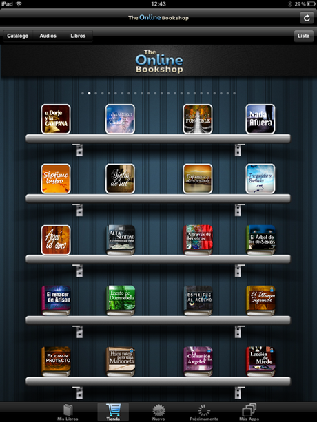 online-bookshop-h Libros de historia y más en una app con un catálogo de 300 ebooks