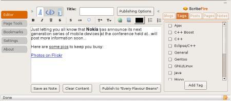 editores-web-linux-1 4 programas/editores para actualizar tu blog desde Sistemas Linux