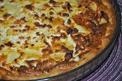 Quiché De Foie, Manzana Y Queso De Cabra