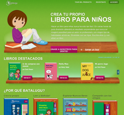 Batalugu: Crea libros para niños y con los niños