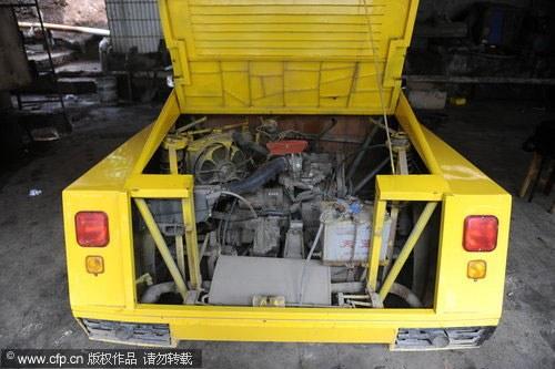 Un chino crea su propio Lamborghini