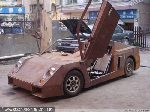 Un chino crea su propio Lamborghini