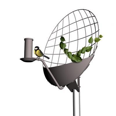 Comedero para pájaros urbanos