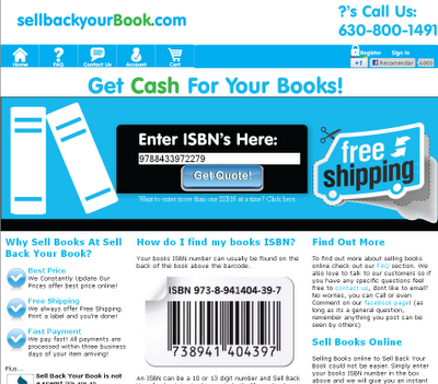 SellBackYourBook - Vende tus libros con este sitio SellBackYourBook - Vende tus libros con este sitio