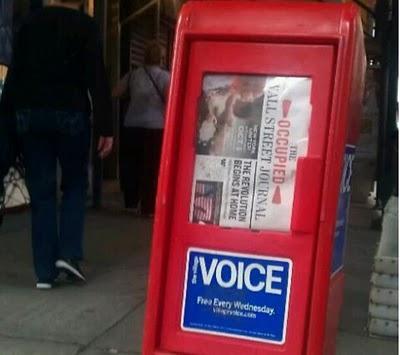 the occupy wall street journal, press 15m, journal spanish revolution