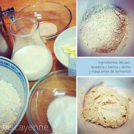 Trenza de pan de avellanas