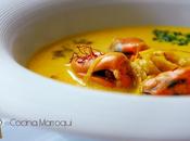 Sopa bouzrougs azafrán Taliouine