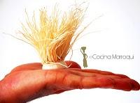 Sopa de bouzrougs al azafrán de Taliouine