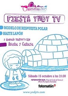 Fiesta Yndy TV: Modelo de Respuesta Polar y Hazte Lapón