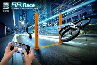 Vive la experiencia de una auténtica carrera con Parrot AR.Drone accesories