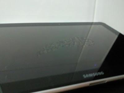 Anillos de Newton en Samsung Galaxy Tab 10.1