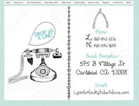 Una original Boda: web personalizada y muchos DIY