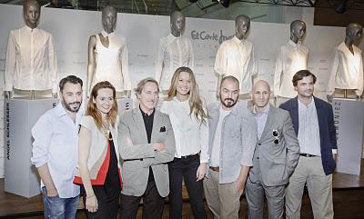 Petra Nemcova apoyada por nueve diseñadores españoles que han  versionado la camisa blanca, en exclusiva para El Corte Inglés