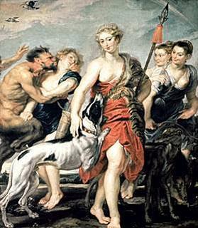 Ártemis y las Ruinas de Delfos