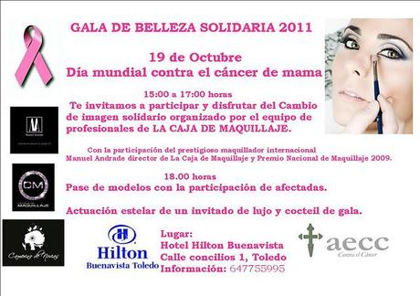 GALA DE BELLEZA SOLIDARIA 19 DE OCTUBRE DIA MUNDIAL CONTRA EL CANCER DE MAMA