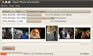 Actualizar rapid photo downloader en Ubuntu