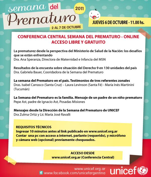 Semana del Cachorro Prematuro: Conferencia ON LINE 6 de octubre