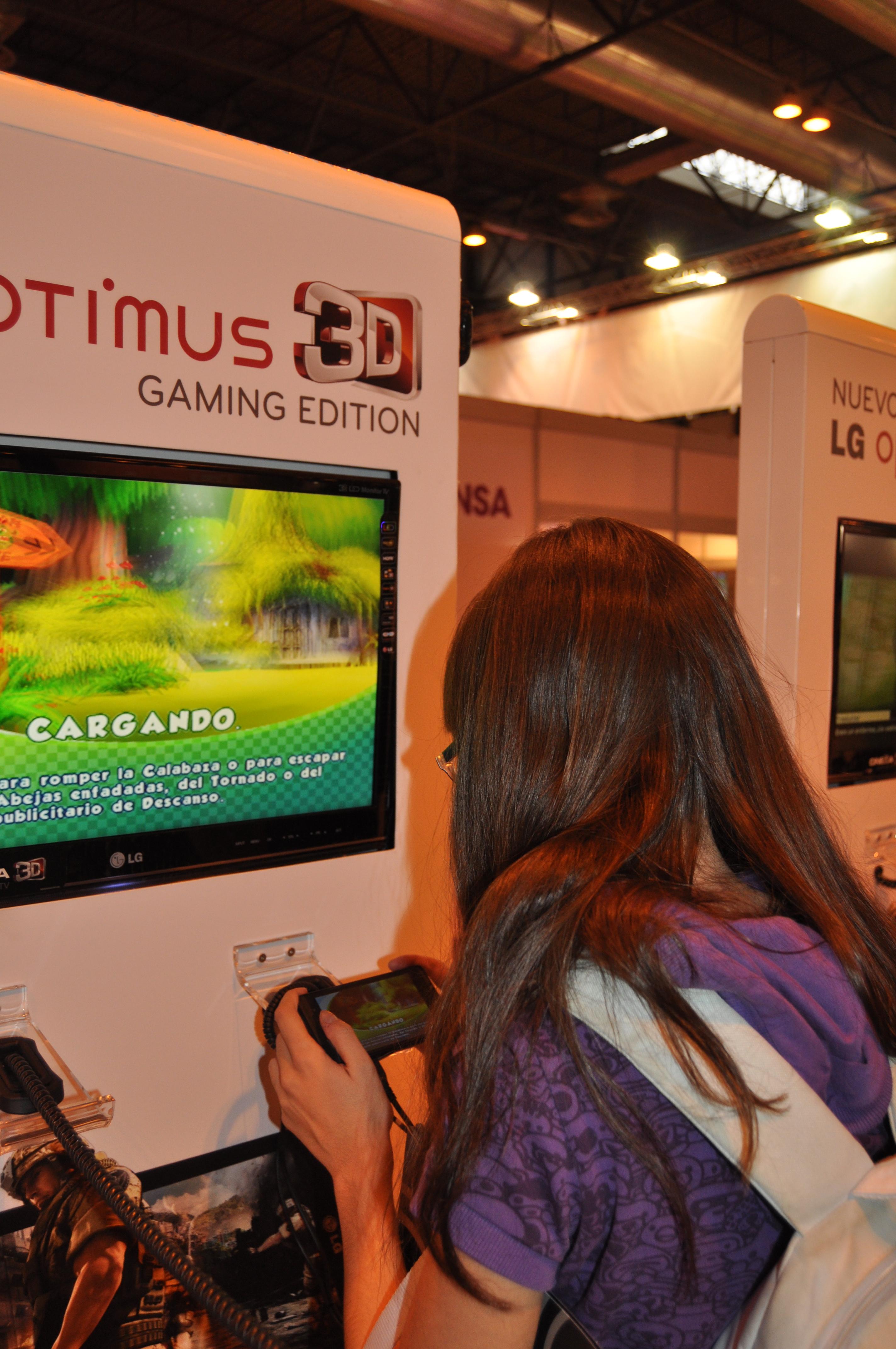 Gamefest 2011: LG Optimus 3D Gaming Edition y monitores Cinema 3D.