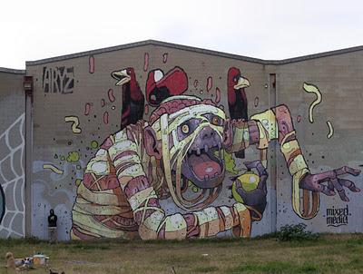 Competición: La mejor obra de arte urbano del mundo. Ronda 4