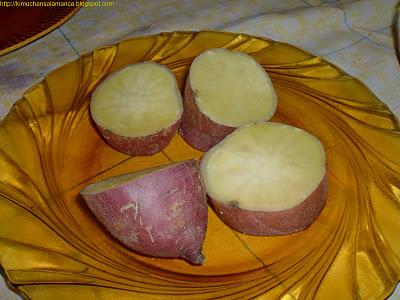 Batata en Salamanca/サツマイモ発見