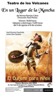 Concluye temporada En un lugar de La Mancha de la compañía Teatro de los Volcanes