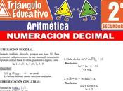 Numeración Decimal para Segundo Secundaria