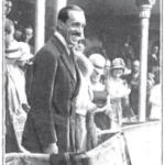 1928:SS.MM. los Reyes de España en la Plaza de Toros de Santander
