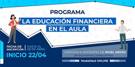 Preinscripciones para el curso de “Educación financiera en el aula”