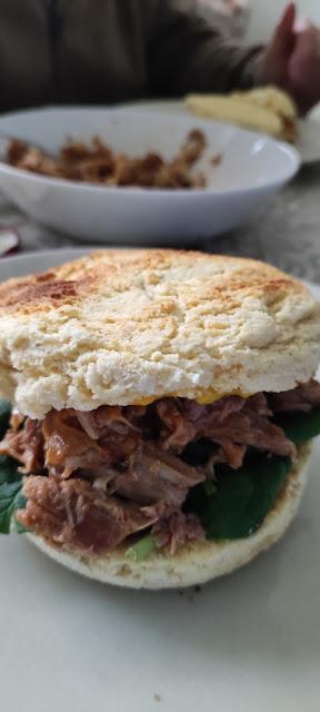 PULLED PORK EN PAN KETO