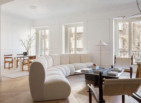 Minimalismo cálido y clásico para esta reforma en Madrid Minimalismo cálido y clásico para esta reforma en Madrid