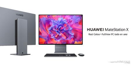 La HUAWEI MateStation X es la primera PC con todo en uno