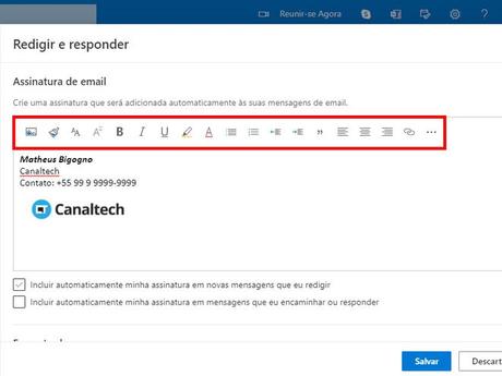 Cómo colocar una firma en Outlook, Hotmail o Live Mail Cómo colocar una firma en Outlook, Hotmail o Live Mail