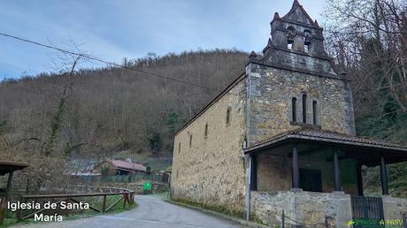 Iglesia de Santa María de Congostinas, Lena