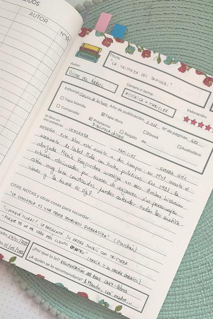 MI diario de lecturas +  Consejos y recursos para que hagas el tuyo
