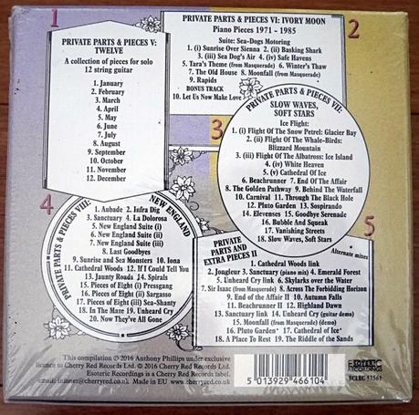 Anthony Phillips - Private Parts and Pieces V-VIII (2018)