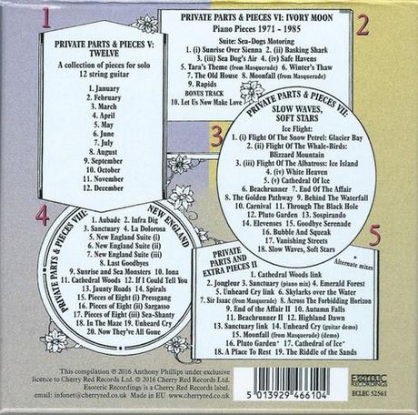 Anthony Phillips - Private Parts and Pieces V-VIII (2018)